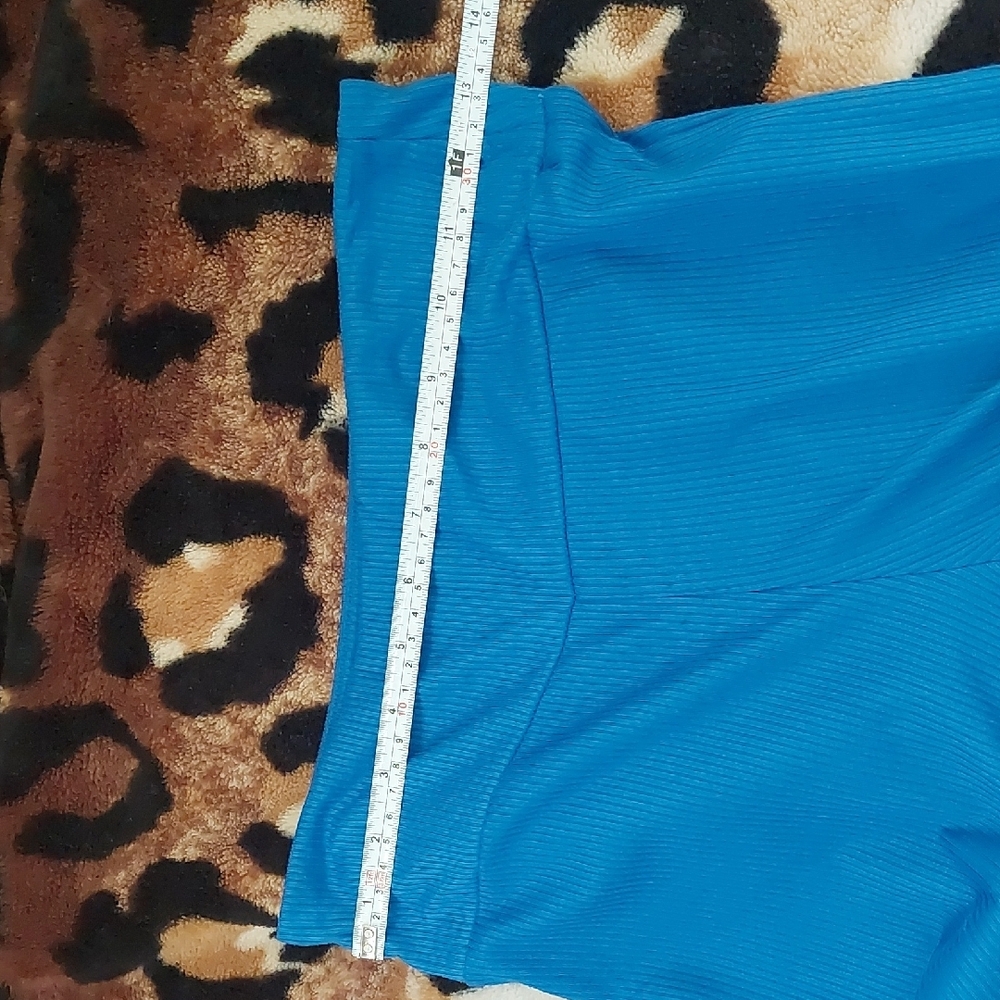 No Boundaries Ribbed Blue Top - Picture 9 of 15